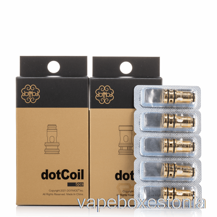 Vape Box Estonia Dotmod Dotcoils 0,15ohm Dotaio V2 Mähised (lame Alus)